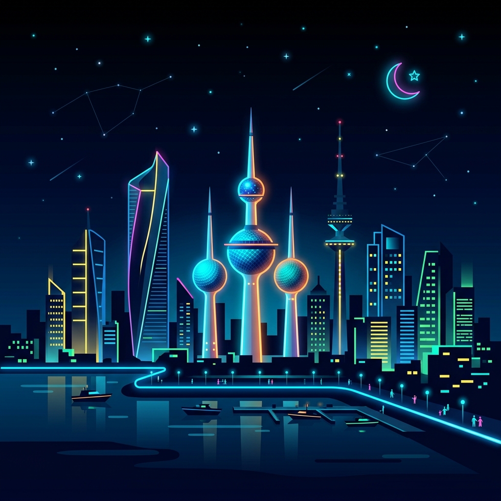 Kuwait City Nights
